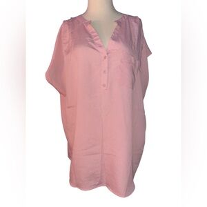New York & Company Soft Pink Blouse